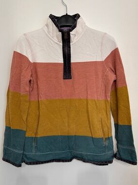 NWOT FAT FACE “THE AIRLIE” 1/4 ZIPPERED SWEATER